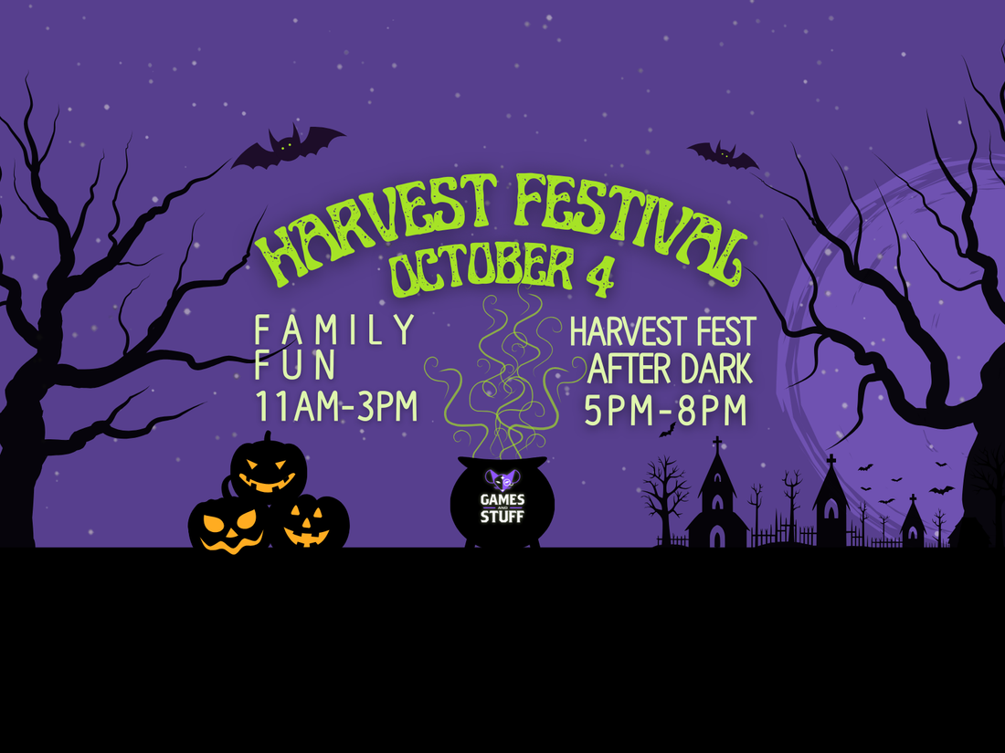 The Harvest Festival Returns to Games & Stuff on October 4th!