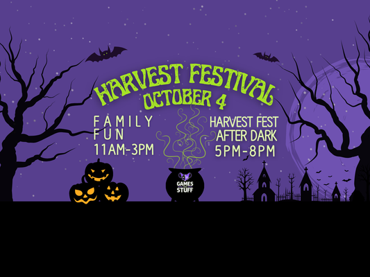 The Harvest Festival Returns to Games & Stuff on October 4th!