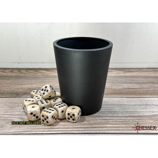CHESSEX BLACK FLEXIBLE DICE CUP
