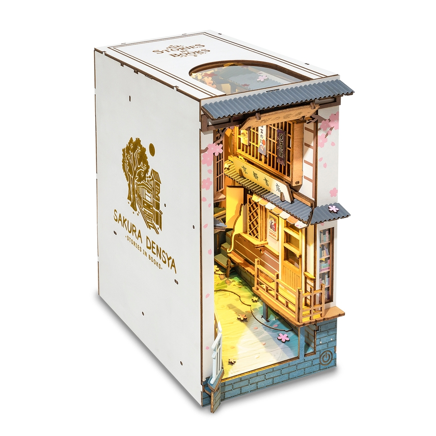 BOOK NOOK SAKURA DENSYA WOODEN PUZZLE