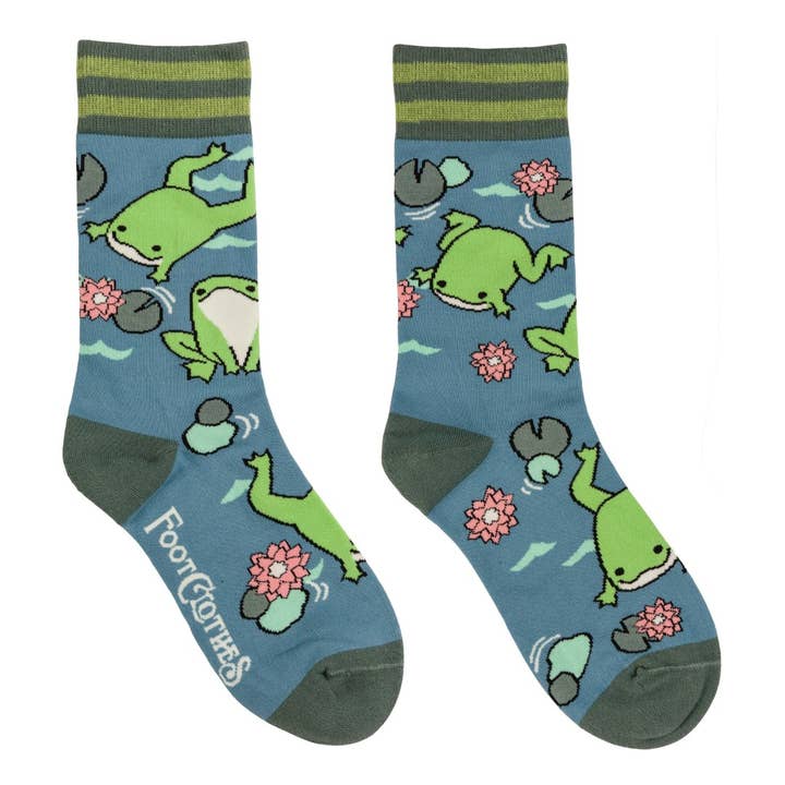 HOPPY DAYS CREW SOCKS BY FOOTCLOTHES