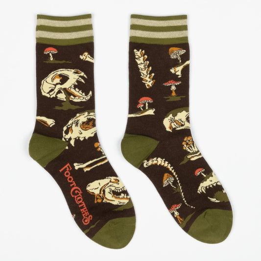 MOSSUARY CREW SOCKS BY FOOTCLOTHES