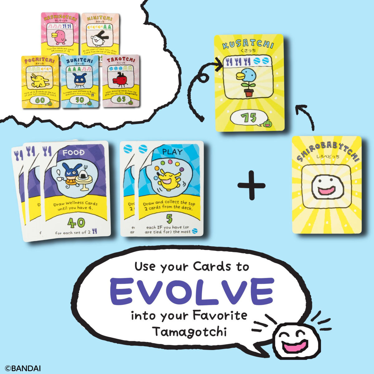 TAMAGOTCHI CARD GAME