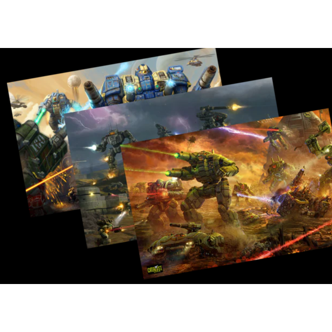 BATTLETECH SUPERSIZE POSTERS SET