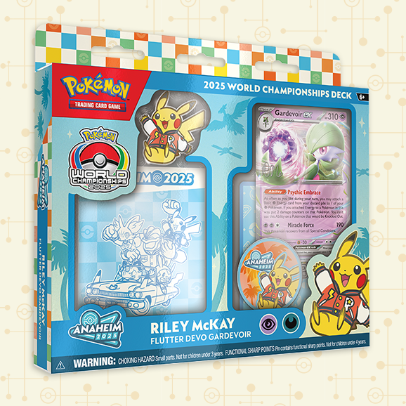 POKEMON 2025 WORLD CHAMPIONSHIP DECK (LIMIT 1 PER CUSTOMER)