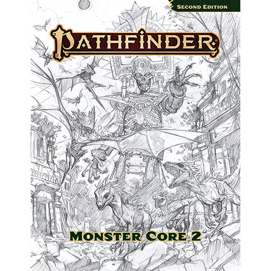 PATHFINDER 2E MONSTER CORE 2 SKETCH EDITION