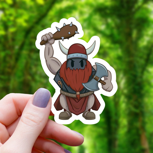 BARBARIAN HIT DICE CLUB STICKER
