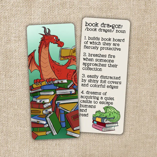 BOOK DRAGON BOOKMARK