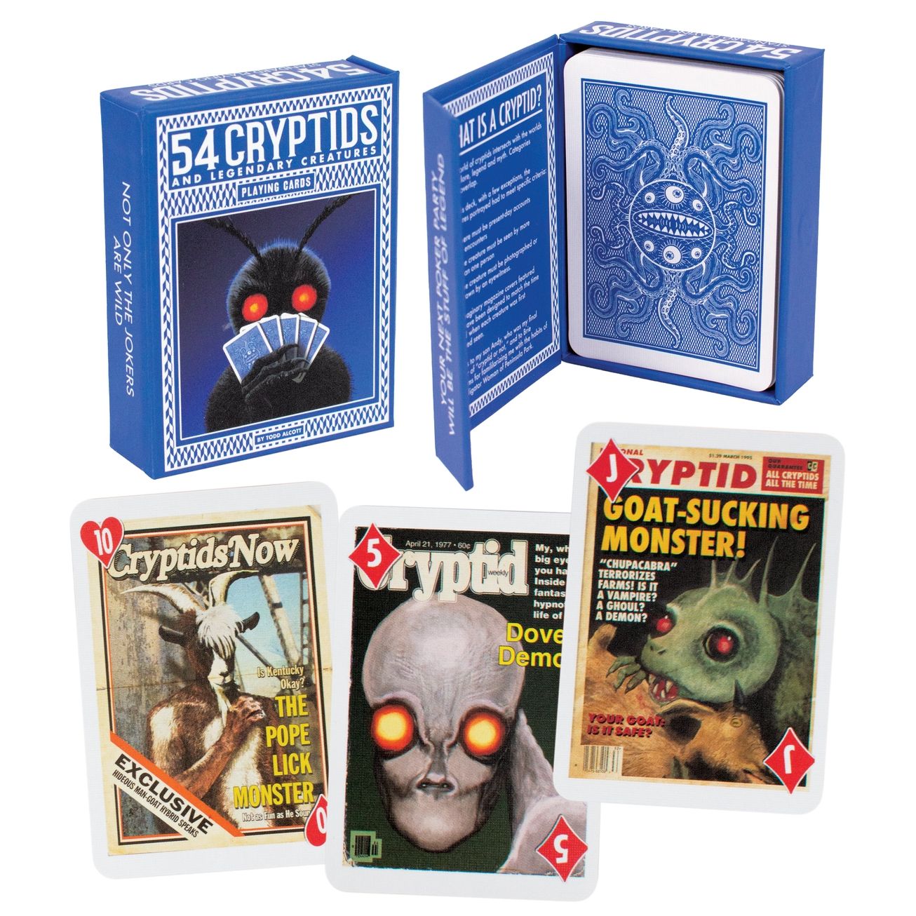 CRYPTIDS AND LEGENDARY CREATURES PLAYING CARDS