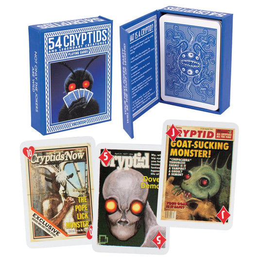 CRYPTIDS AND LEGENDARY CREATURES PLAYING CARDS