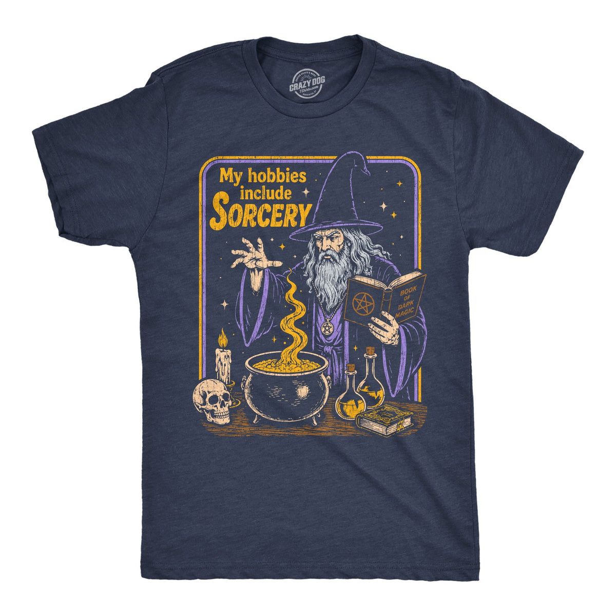MY HOBBIES INCLUDE SORCERY T-SHIRT