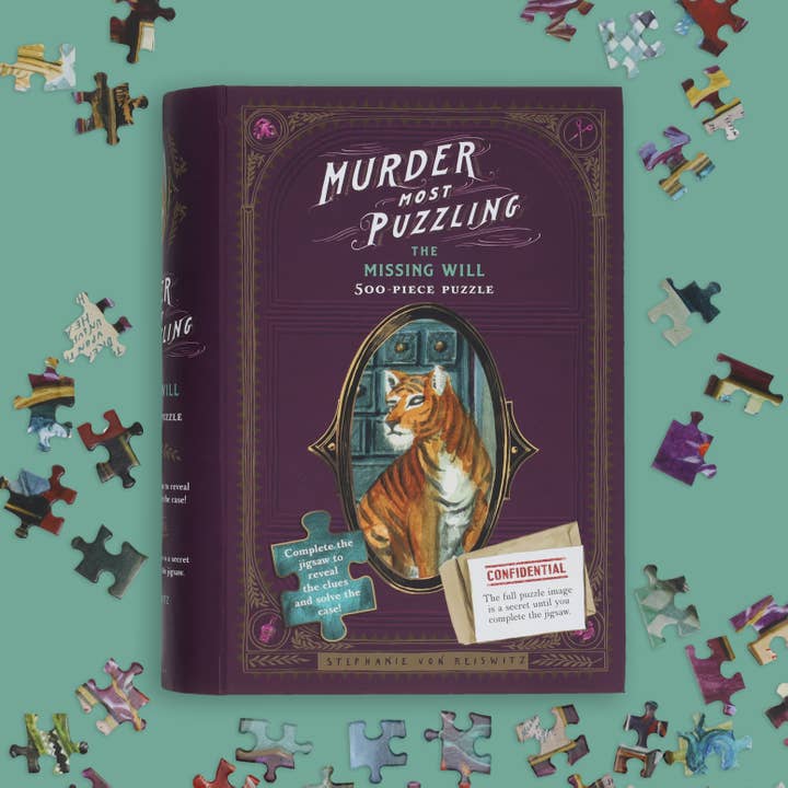 MURDER MOST PUZZLING: THE MISSING WILL 500PC PUZZLE