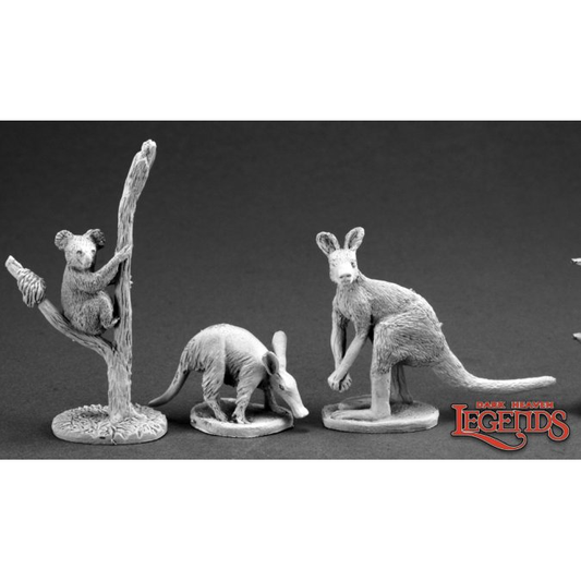 AARDVARK, KANGAROO, KOALA