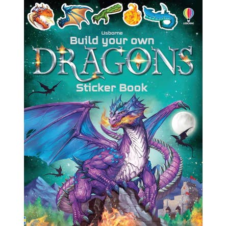 BUILD YOUR OWN DRAGONS STICKER BOOK