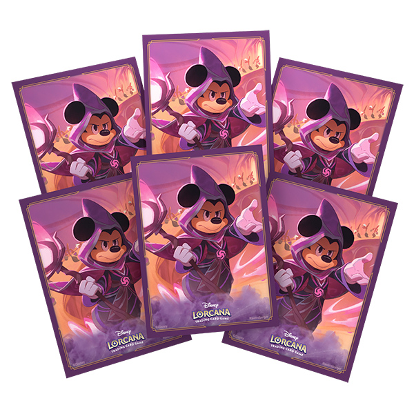 LORCANA MICKEY MOUSE, WAYWARD SORCERER SLEEVES (65)