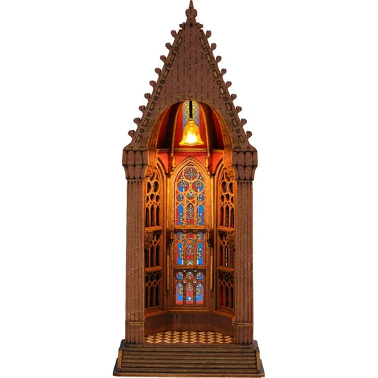 GEOMETRIC CATHEDRAL 3D WOODEN PUZZLE KIT