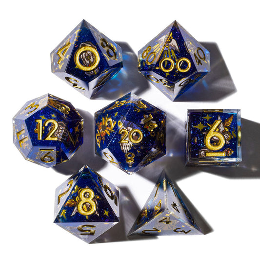 DISPEL CHURCH OF THE DYING SUN 7PC DICE SET