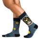 TAROT HIGH PRIESTESS CREW SOCKS BY FOOTCLOTHES