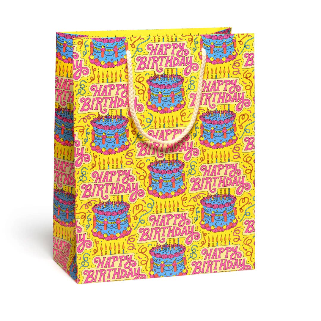 CAKE AND CONFETTI GIFT BAG