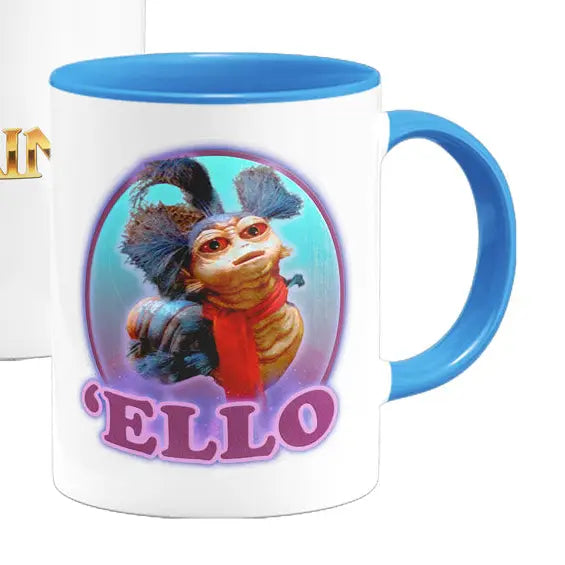 ELLO LABYRINTH COLORED MUG (BLUE)