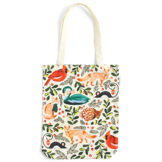 WOODLAND ANIMALS TOTE BAG