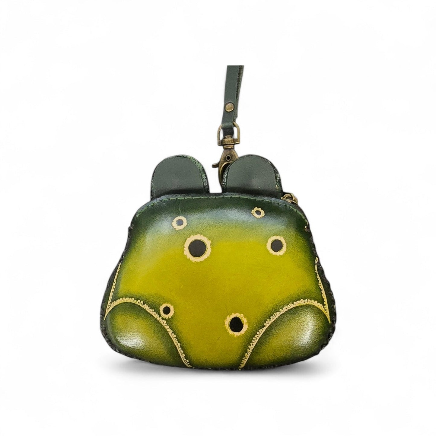 FROG FRIEND LEATHER COIN PURSE