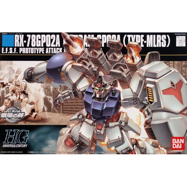 GUNDAM RX:78GP02A MLRS