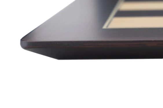 ULTIMATE CHESS SET: WENGE & SYCAMORE BEVELED