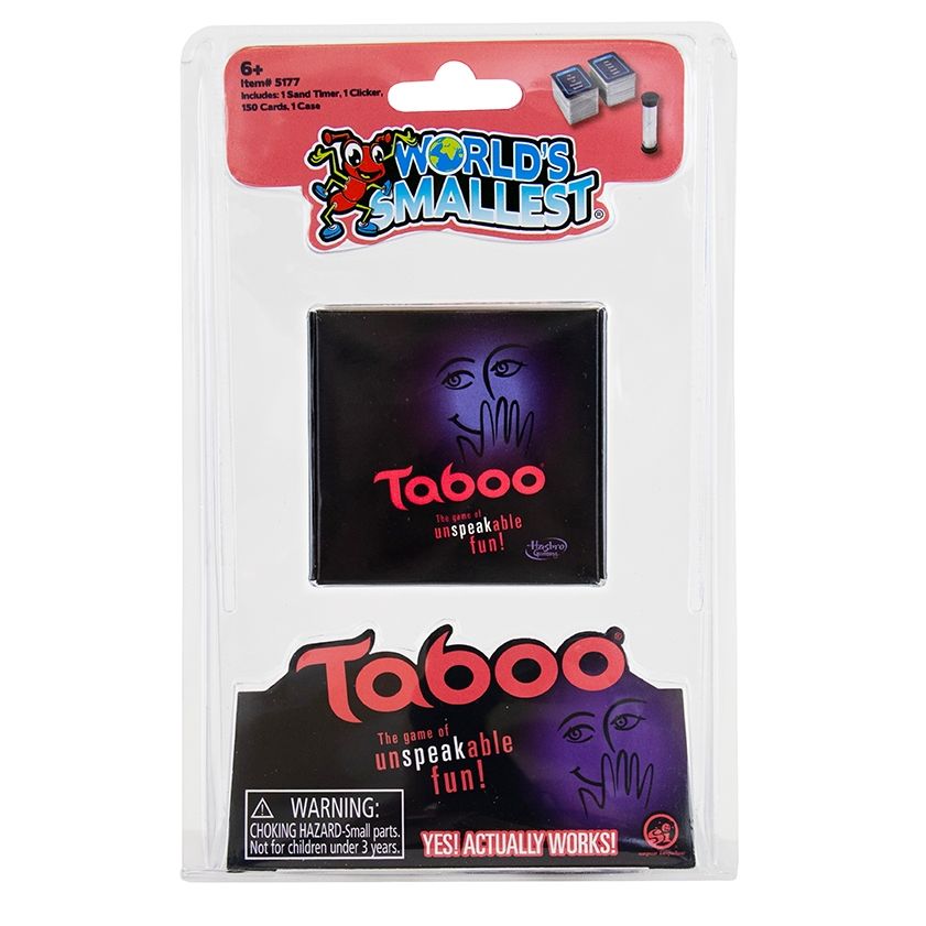 WORLD'S SMALLEST TABOO SET