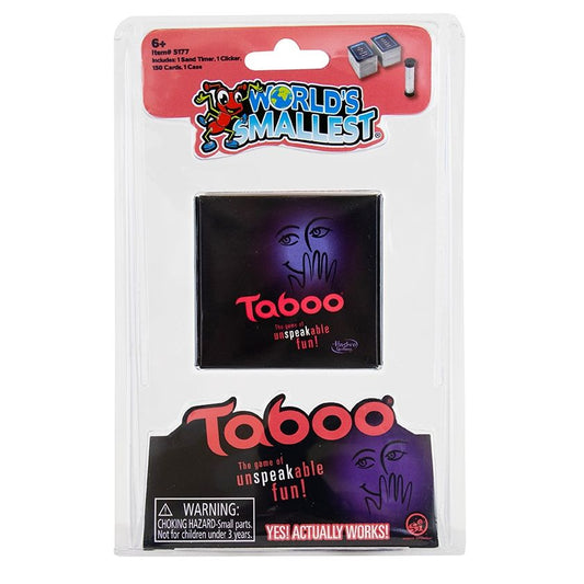 WORLD'S SMALLEST TABOO SET