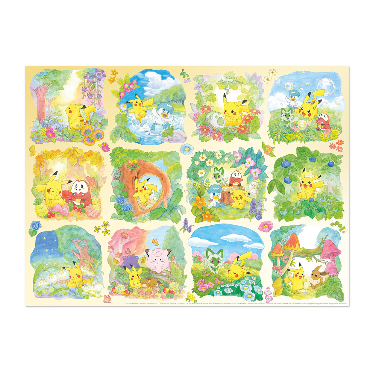 SCENIC POKEMON 1000PC PUZZLE