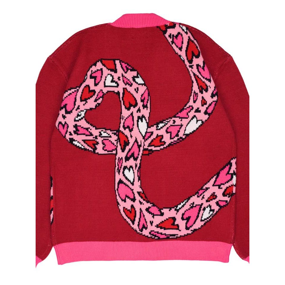LOVE SNAKE CARDIGAN