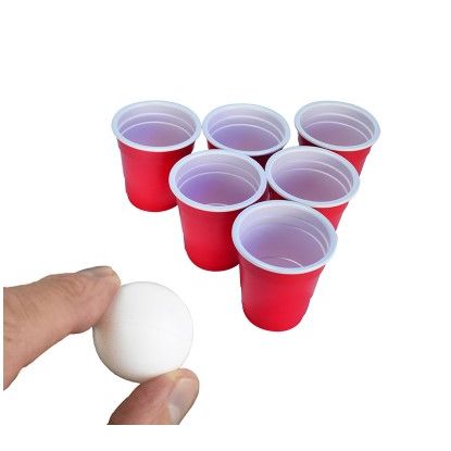 WORLD'S SMALLEST BEER PONG