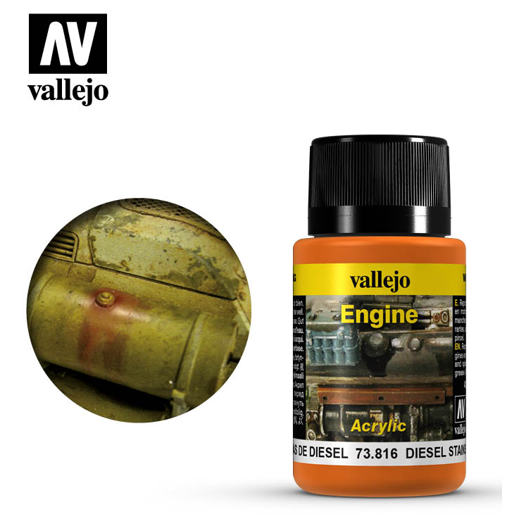 WEATHERING FX: DIESEL STAINS