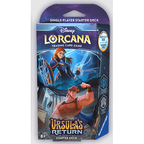 DISNEY LORCANA URSULA'S RETURN STARTER DECK (SAPPHIRE & STEEL)