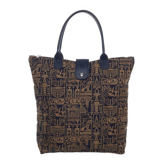 THE BRITISH MUSEUM EGYPTIAN FOLDAWAY TOTE BAG