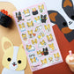 CORGI CUTIES STICKER SHEET