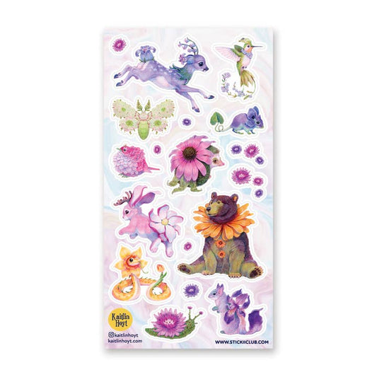 FLEURLINGS STICKER SHEET