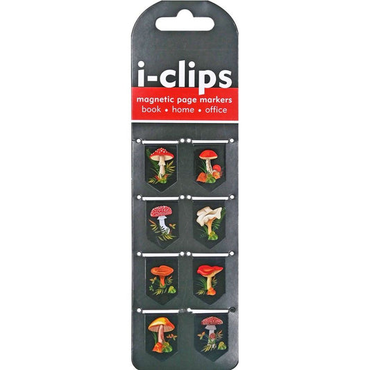 MUSHROOM MAGNETIC CLIP BOOKMARK