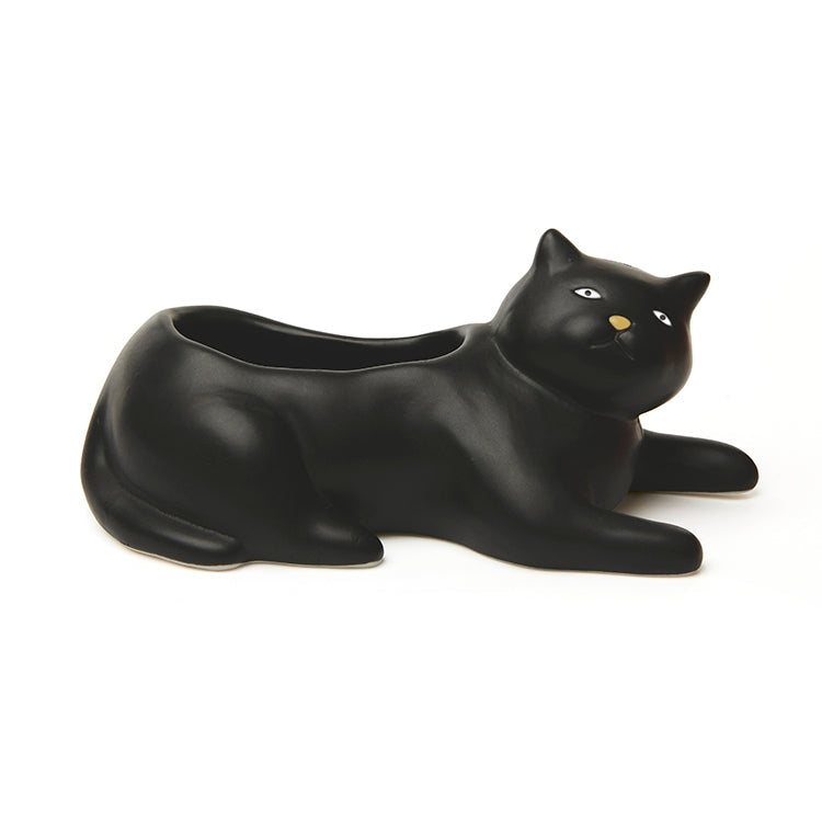 VOID CAT PLANTER (OR COSMO THE BLACK CAT)