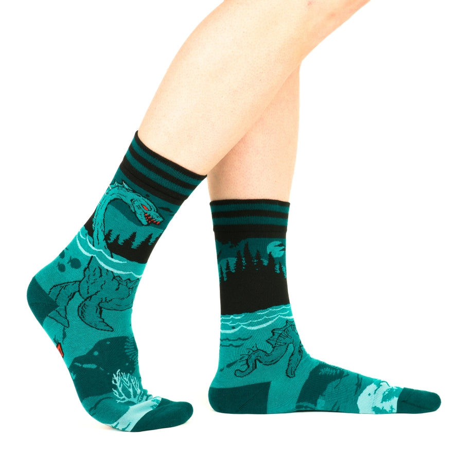 NESSIE CREW SOCKS BY FOOTCLOTHES