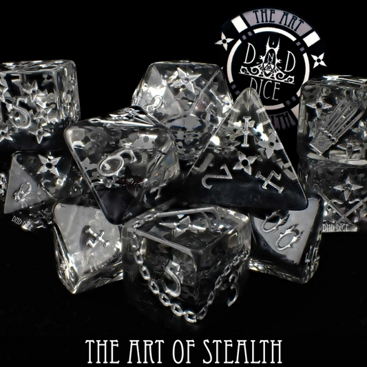 ART OF STEALTH 11PC DICE SET