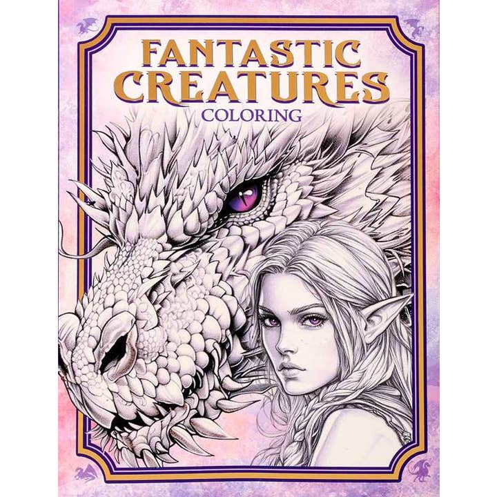 FANTASTIC CREATURES COLORING BOOK