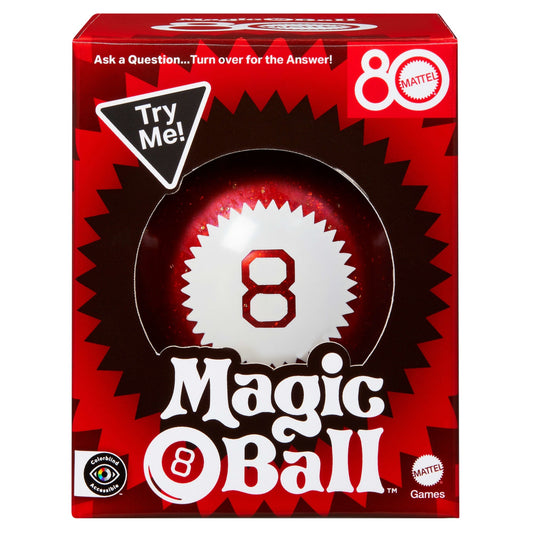 MAGIC 8 BALL MATTEL 80TH RUBY RED