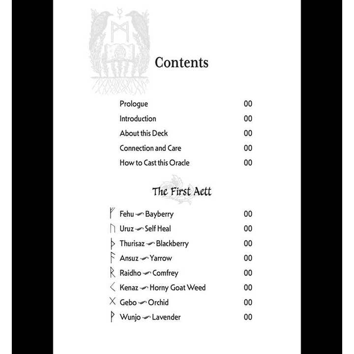 RUNES AND ROOTS ORACLE DECK