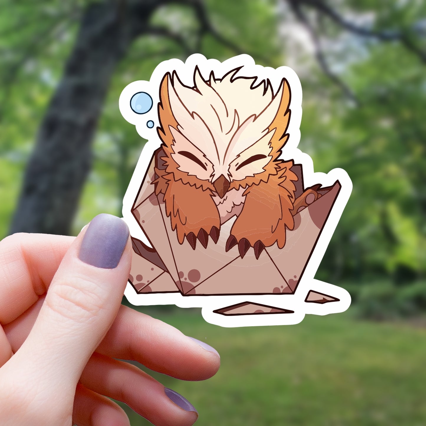 OWL BEAR RPG STICKER
