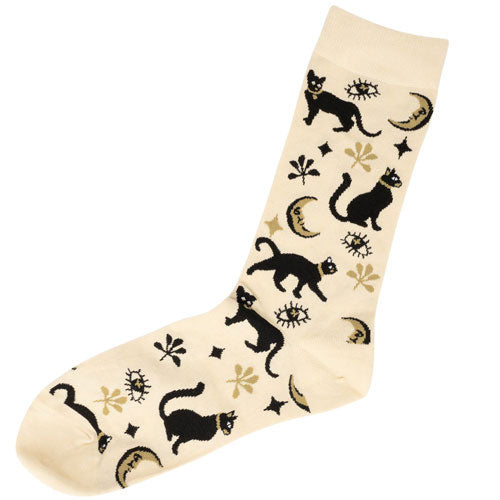WITCHY KITTY SOCKS