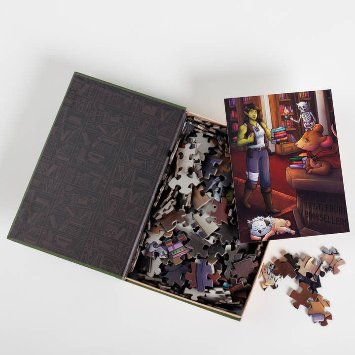 THISTLEBURR BOOKSELLERS: BOOKSHOPS AND BONEDUST 250PC PUZZLE