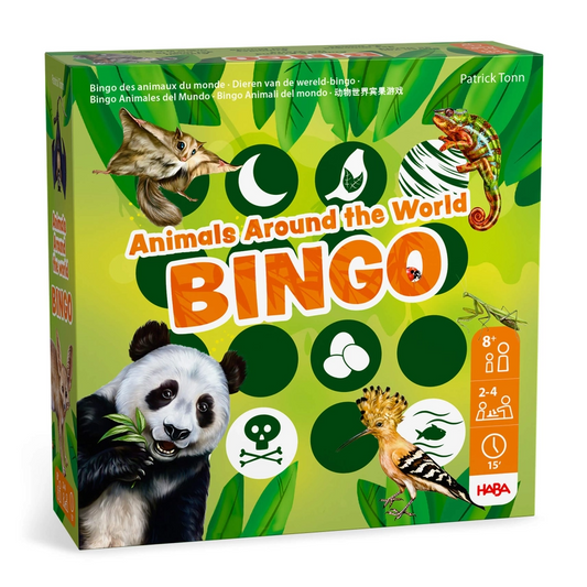 ANIMALS AROUND THE WORLD BINGO