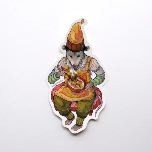 OPOSSUM CHEF STICKER